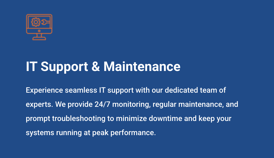 ebook IT support and maintenance